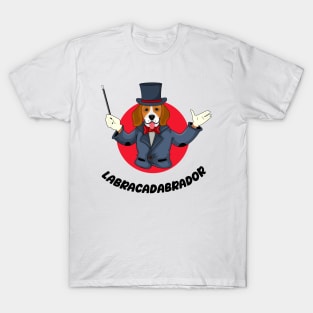 Labracadabrador Funny Lab Retriever Magician Dog for Labrador lovers T-Shirt